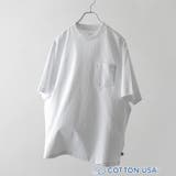 WHITE | USAコットンスタンダードポケットTシャツ | coen【men】
