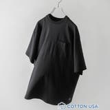 BLACK | USAコットンスタンダードポケットTシャツ | coen【men】