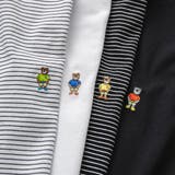 USAコットンワンポイントベア刺繍Tシャツ | coen【men】 | 詳細画像2