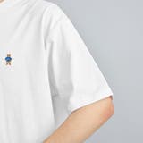 USAコットンワンポイントベア刺繍Tシャツ | coen【men】 | 詳細画像31