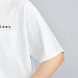 USAコットンコーエンロゴ刺繍Tシャツ | coen【men】 | 詳細画像31