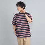 USAコットンマルチボーダーTシャツ | coen【men】 | 詳細画像12 