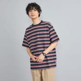 USAコットンマルチボーダーTシャツ | coen【men】 | 詳細画像14 