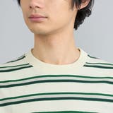 USAコットンマルチボーダーTシャツ | coen【men】 | 詳細画像20 