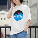 WHITE | KAVU（カブー）別注マウントロゴTシャツ | coen【men】
