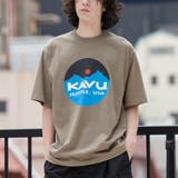 BEIGE | KAVU（カブー）別注マウントロゴTシャツ | coen【men】