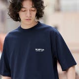 NAVY | KAVU（カブー）別注USAロゴTシャツ | coen【men】