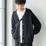 【抗菌防臭、防汚(食品汚れが落ちやすい)、UVカット】クリーンプラス スナップボ… | coen【men】 | 詳細画像1
