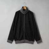 BLACK | POLO BCS（ポロ・ビーシーエス）ライン入りダンボールトラックジャケット | coen【men】