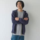 裏起毛ベーシックジップアップパーカー | coen【men】 | 詳細画像6 