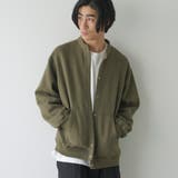 OLIVE | 裏起毛カットソースナップジャケット | coen【men】