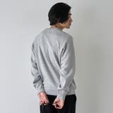 微配色ダブルフェイス スウェットライク クルーネックニット | coen【men】 | 詳細画像12 
