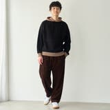 スウェットライクプルーオーバーニットパーカー | coen【men】 | 詳細画像11 