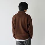 【WEB限定】POLO BCS ハーフジップスタンドカラーニット | coen【men】 | 詳細画像12 