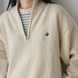 【WEB限定】POLO BCS ハーフジップスタンドカラーニット | coen【men】 | 詳細画像19 