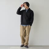 【WEB限定】POLO BCS ハーフジップスタンドカラーニット | coen【men】 | 詳細画像2 