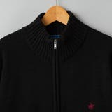 【WEB限定】POLO BCS ハーフジップスタンドカラーニット | coen【men】 | 詳細画像22 