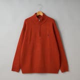ORANGE | 【WEB限定】POLO BCS ハーフジップスタンドカラーニット | coen【men】