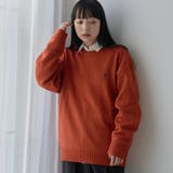 ORANGE | 【WEB限定】POLO BCS ガゼットステッチクルーネックニット | coen【men】