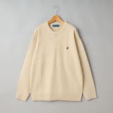 CREAM | 【WEB限定】POLO BCS ガゼットステッチクルーネックニット | coen【men】