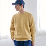 YELLOW | リバーシブルソフトタッチモールニットプルオーバー | coen【men】