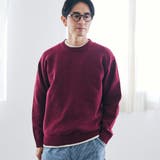 WINE | フェイクレイヤードモールニット | coen【men】