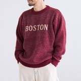 ショートフェザーニットロゴプルオーバー | coen【men】 | 詳細画像13 