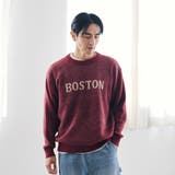 ショートフェザーニットロゴプルオーバー | coen【men】 | 詳細画像15 