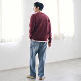 ショートフェザーニットロゴプルオーバー | coen【men】 | 詳細画像19 