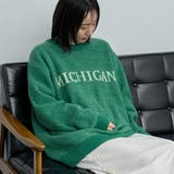 ショートフェザーニットロゴプルオーバー | coen【men】 | 詳細画像26 