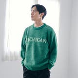 ショートフェザーニットロゴプルオーバー | coen【men】 | 詳細画像27 