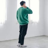 ショートフェザーニットロゴプルオーバー | coen【men】 | 詳細画像31 