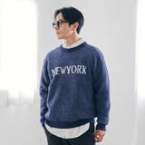 ショートフェザーニットロゴプルオーバー | coen【men】 | 詳細画像32 