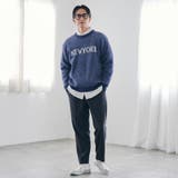 ショートフェザーニットロゴプルオーバー | coen【men】 | 詳細画像35 