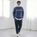 ショートフェザーニットロゴプルオーバー | coen【men】 | 詳細画像36 