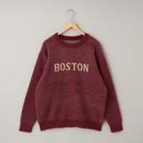 ショートフェザーニットロゴプルオーバー | coen【men】 | 詳細画像45 