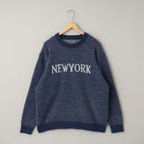 ショートフェザーニットロゴプルオーバー | coen【men】 | 詳細画像47 