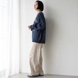 ドッグジャガードスウェットライクニット【NAVY】 | coen【men】 | 詳細画像3 