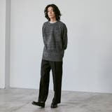 ポリウーリークルーネックルーズニット | coen【men】 | 詳細画像3 