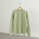 ポリウーリークルーネックルーズニット | coen【men】 | 詳細画像29 