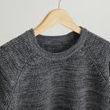 ポリウーリークルーネックルーズニット | coen【men】 | 詳細画像34 