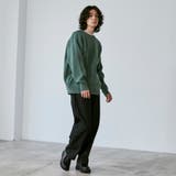 ポリウーリークルーネックルーズニット | coen【men】 | 詳細画像9 