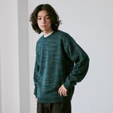 バーズアイクルーネックルーズニット | coen【men】 | 詳細画像19 