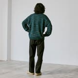 バーズアイクルーネックルーズニット | coen【men】 | 詳細画像20 