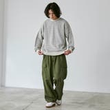 バーズアイクルーネックルーズニット | coen【men】 | 詳細画像3 