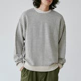 バーズアイクルーネックルーズニット | coen【men】 | 詳細画像21 