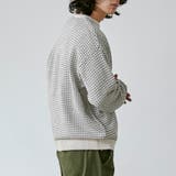 バーズアイクルーネックルーズニット | coen【men】 | 詳細画像22 