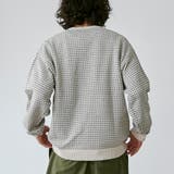 バーズアイクルーネックルーズニット | coen【men】 | 詳細画像23 