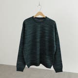 バーズアイクルーネックルーズニット | coen【men】 | 詳細画像25 