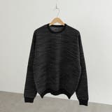 バーズアイクルーネックルーズニット | coen【men】 | 詳細画像26 